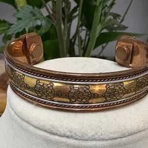 Copper Arthritis Turtle Bracelet